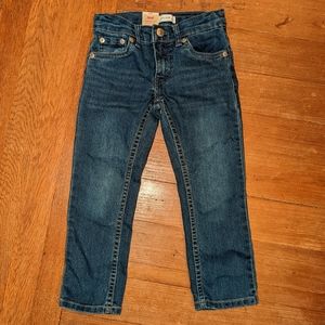 Levi's 511 toddler boys jeans size 4 4T NWT